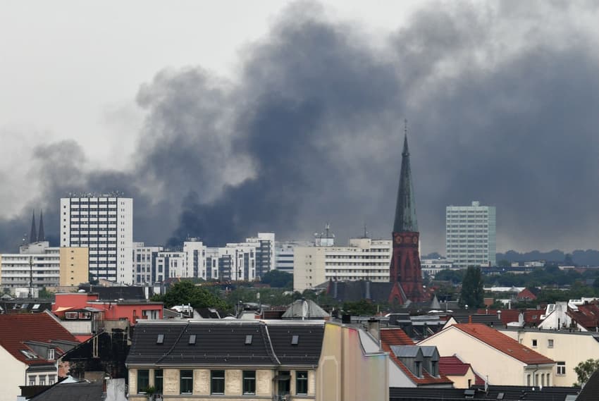 Smoke on the water: Hamburg under siege for G20