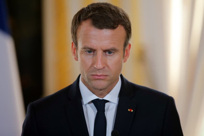 Popularity tumbles for France's Macron: poll