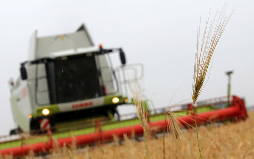 Man seriously injured by combine harvester after taking drunk nap in field