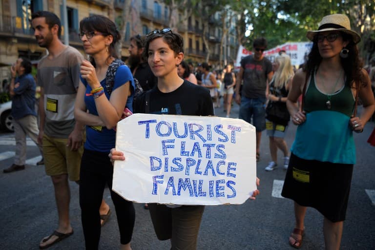 Bye-bye locals: Tourists are taking over Europe's city centres