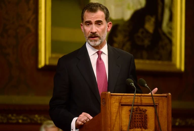 WATCH: Spain's King Felipe VI calls for Gibraltar dialogue in speech to UK parliament
