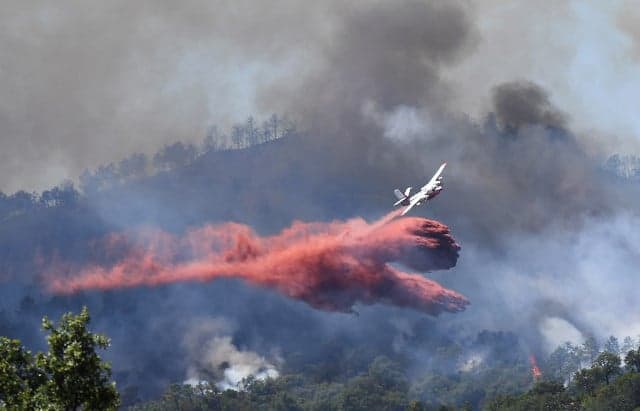 Ten thousand flee raging wildfires in southern France