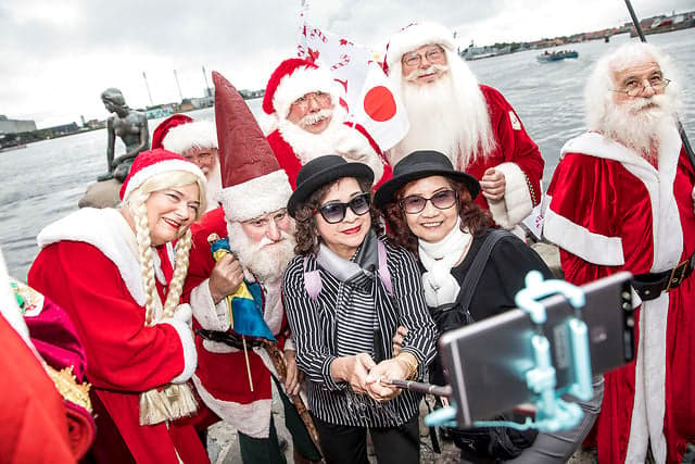 IN PHOTOS: Christmas comes early during Denmark's annual Santa Claus congress