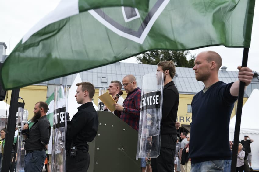 Neo-Nazis call Swedish politicians 'treasonists' at Almedalen forum