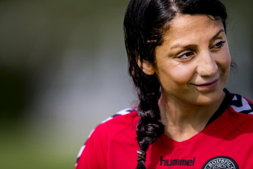 Nadia Nadim: the refugee who became a Danish footballing role model
