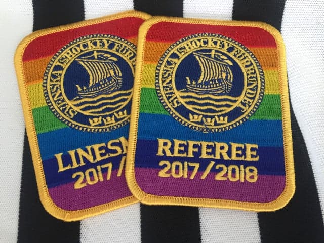 Why Sweden's ice hockey referees will wear the rainbow flag this season