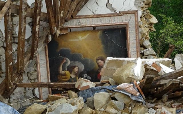 IN PICTURES: Italy's art squad save cultural heritage damaged in earthquakes