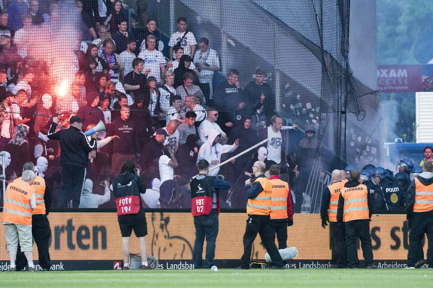 FC Copenhagen to ban 100 fans for Brøndby bother
