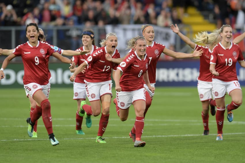 Denmark beat Austria on penalties to reach Euro 2017 final