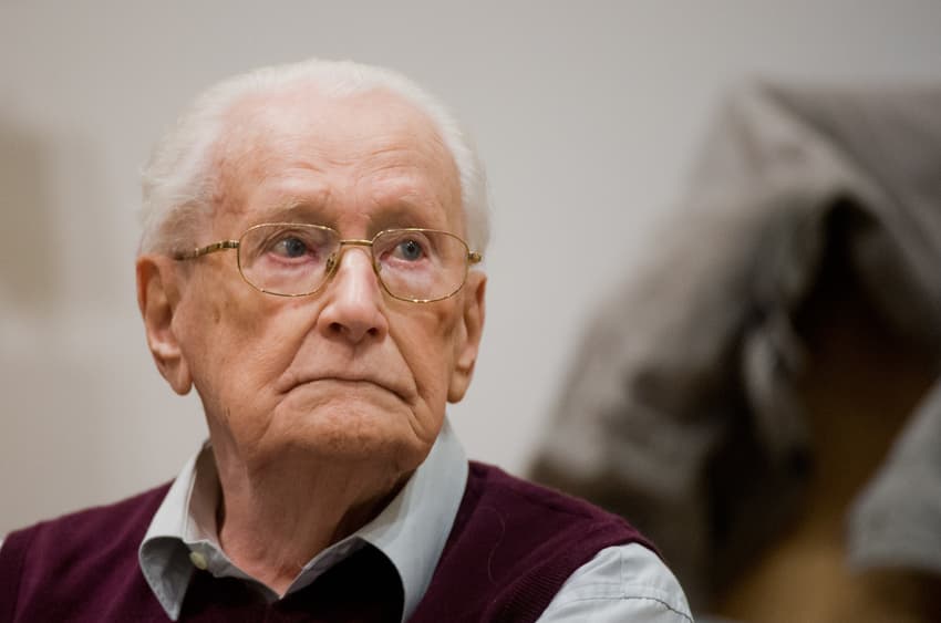 96-year-old 'Bookkeeper of Auschwitz' fit to serve sentence: prosecutors