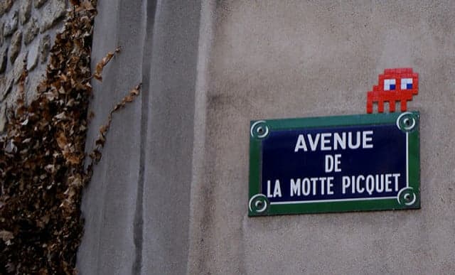 Two men charged over Paris 'Space Invader' mosaic thefts