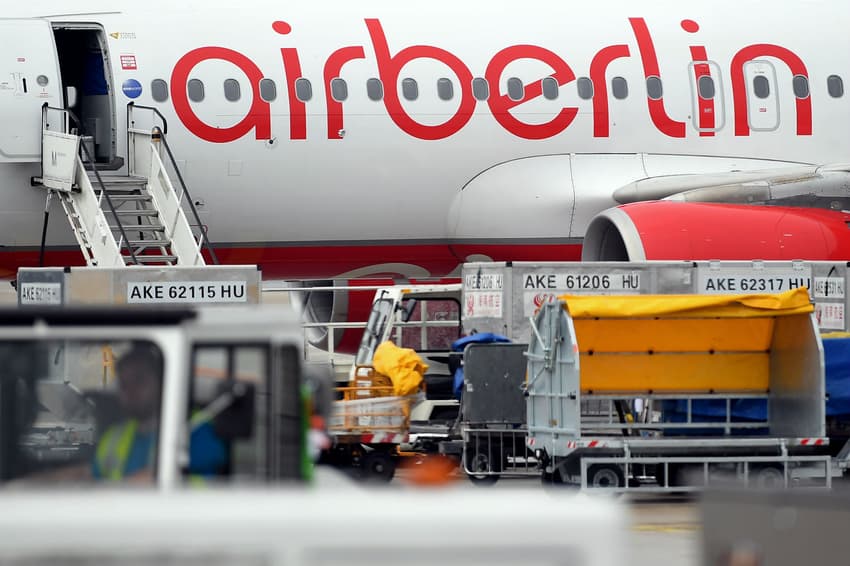 Brussels gives Berlin green light to temporarily rescue insolvent Air Berlin