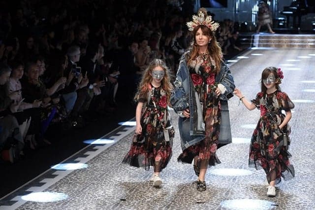 Italian brands celebrate 'strong women' and food on Milan Fashion Week catwalks