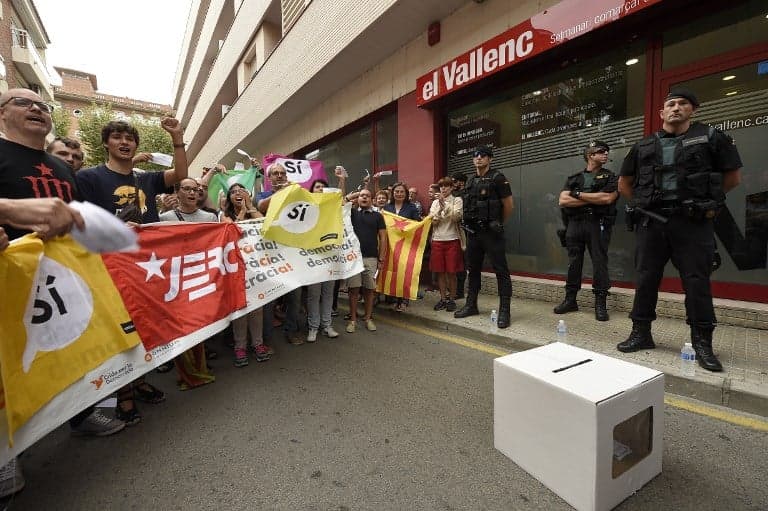 Police ordered to seize ballot boxes ahead of Catalonia vote