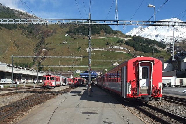 At least 30 injured in accident at Andermatt train station