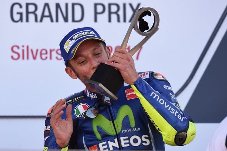 Motorcycling: Rossi returns to training just 18 days after double leg fracture