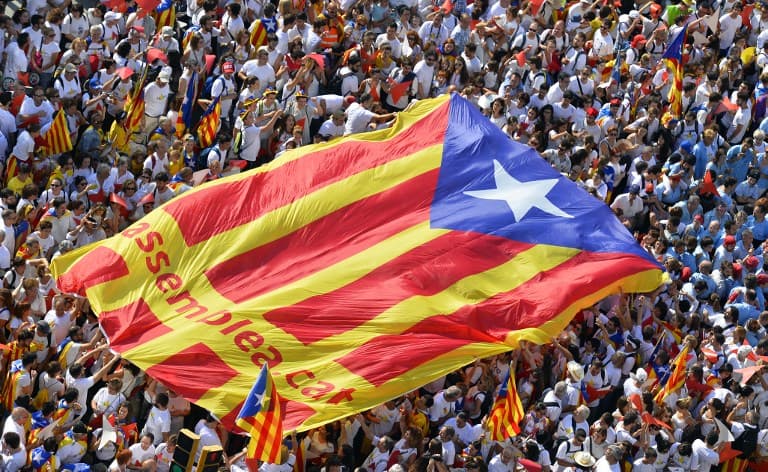 La Diada: Giant crowd expected to rally for Catalan independence