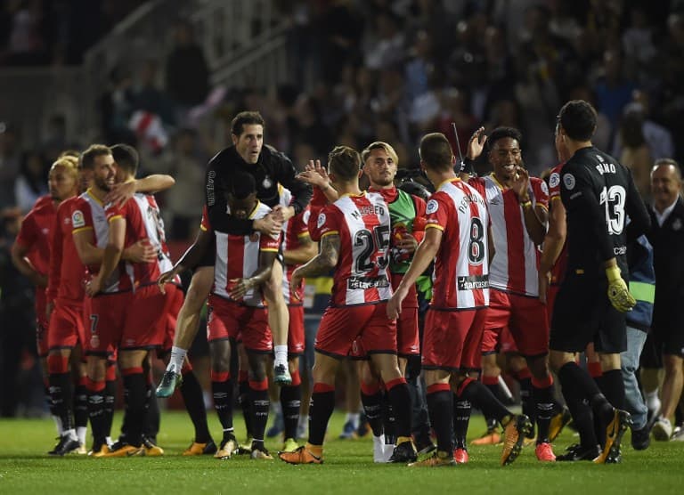 Newly-promoted Catalan side Girona inflict symbolic victory on Real Madrid