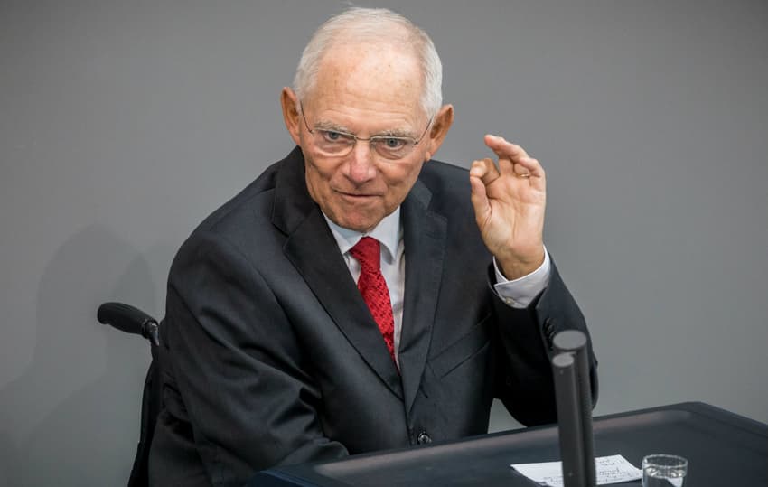 'Bad cop' Schäuble takes eurozone farewell bow