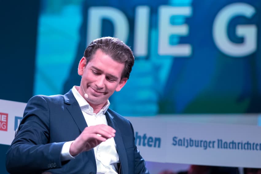 'Whizz-kid' Kurz on course to become Chancellor and move Austria to right