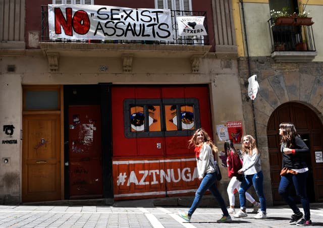 Anger in Spain over Pamplona festival gang rape case