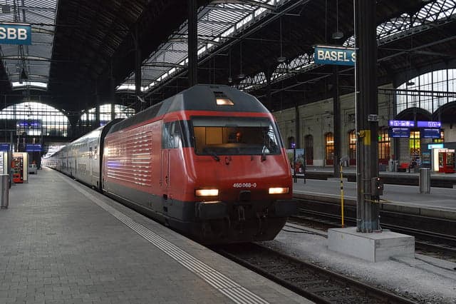 Services disrupted after train derails at Basel station