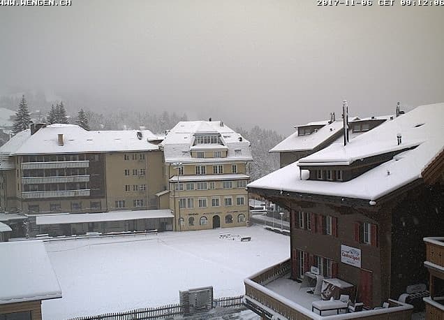 Snowfall ends Switzerland’s Indian summer