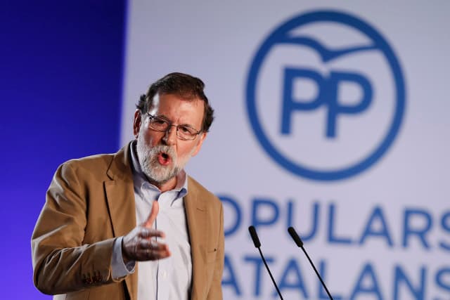 Rajoy vows to defeat pro-independence parties in Catalan election