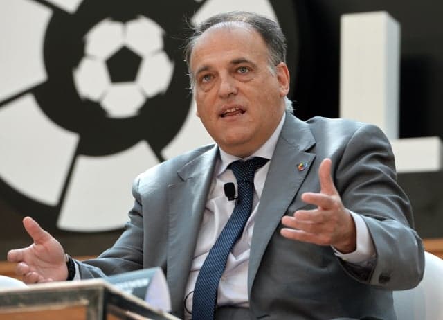 La Liga president reveals new mega TV deal, accuses PSG and Man City of 'cheating'