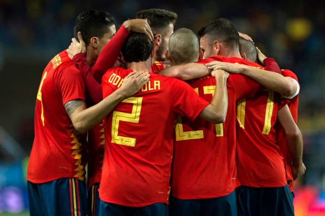 Spain now sixth best team in the world according to FIFA rankings