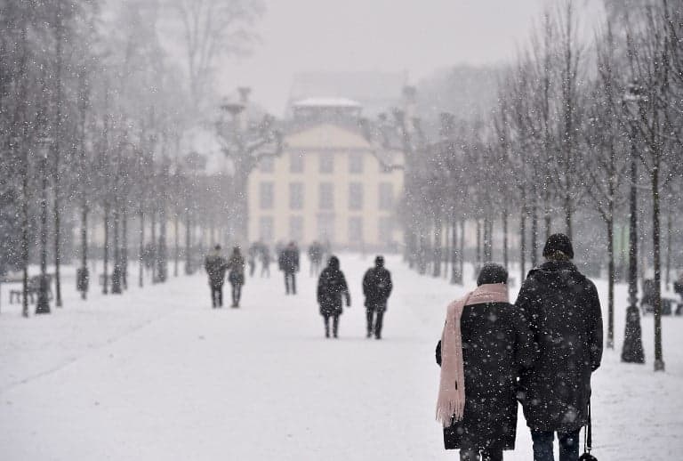 Snow forecast to hit much of France this week