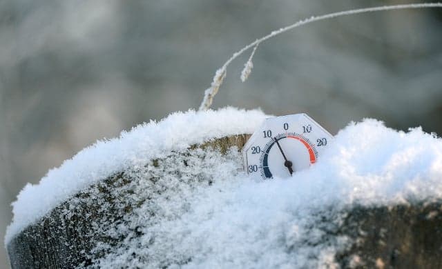 Big freeze brings Sweden's coldest night of the season