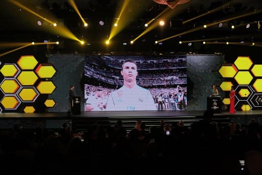 Ronaldo and Real big winners at Dubai's football 'Oscars'