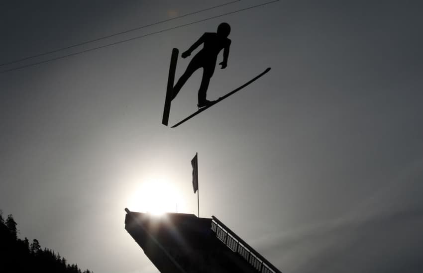 40,000 to see ski jumping competition in Bavarian Alps take leap of faith