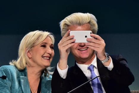 Le Pen, Wilders to meet European far-right leaders amid protests