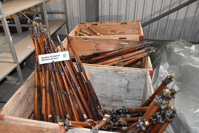 Huge weapons cache seized from Swiss man suspected of selling arms to Austria
