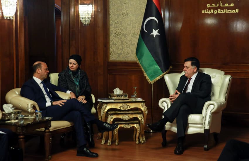 Italy foreign minister visits Libya