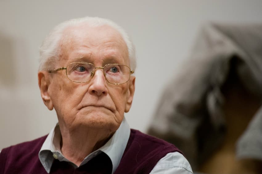'Bookkeeper of Auschwitz', 96, loses final appeal against jail
