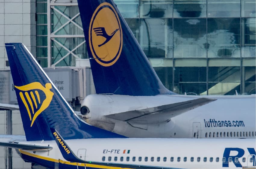 Lufthansa scrapes past Ryanair in fight to fly most passengers