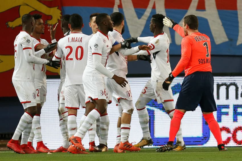 French goalkeeper sent off after 'robot dance' fury