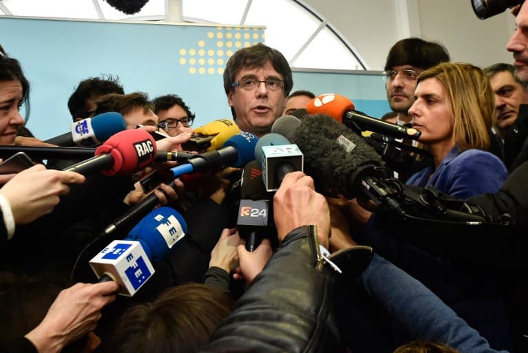 Spain takes step to block Puigdemont's Catalan comeback bid