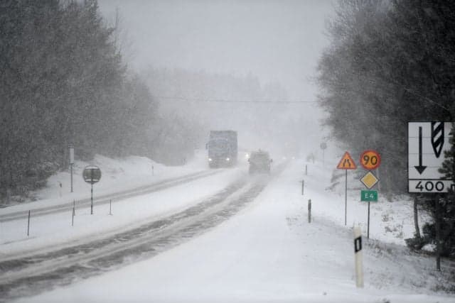 Snowstorm set to hit Sweden's popular ski resorts