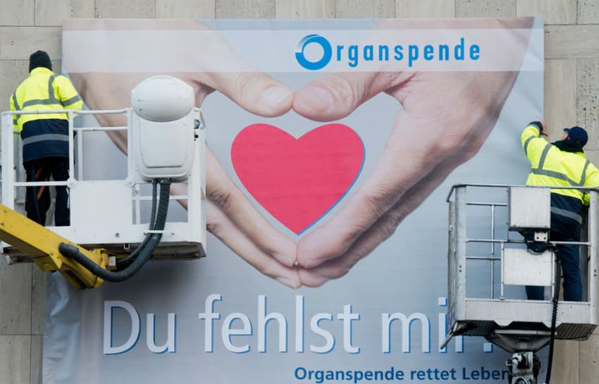 Organ donor numbers in Germany fall to lowest level in 20 years