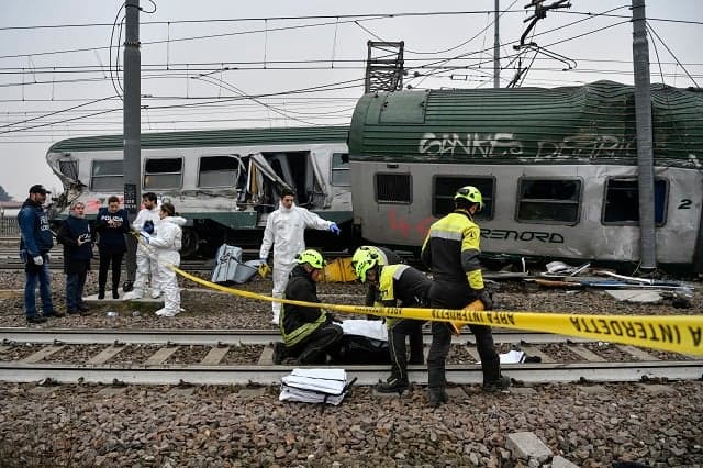 'Dying on the way to work is unacceptable': Investigation into cause of Milan train tragedy begins
