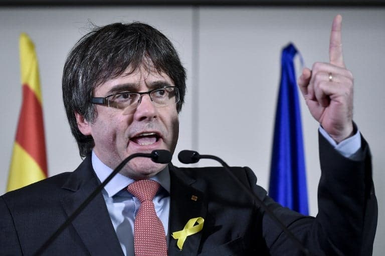Ex-Catalan leader Puigdemont says he can govern from Belgium