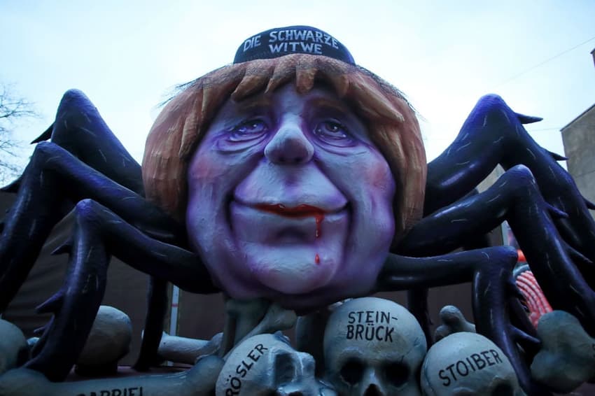 Karneval: satirical floats in Rhine region ready to make Rose Monday parade debut