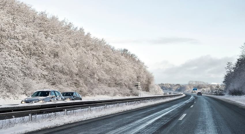 Poor conditions connected to 23-vehicle accident on Danish motorway