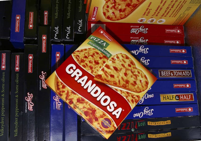 Frozen pizza delivers as sales figures in Norway topped again
