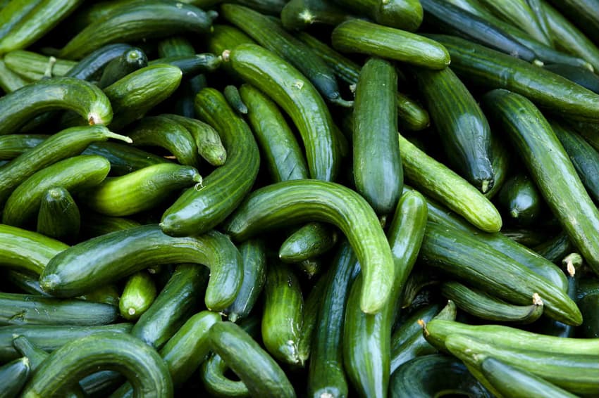 Swedish teenagers accused of attacking teacher with cucumber in social media prank