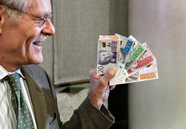 Who are those people on your Swedish banknotes?